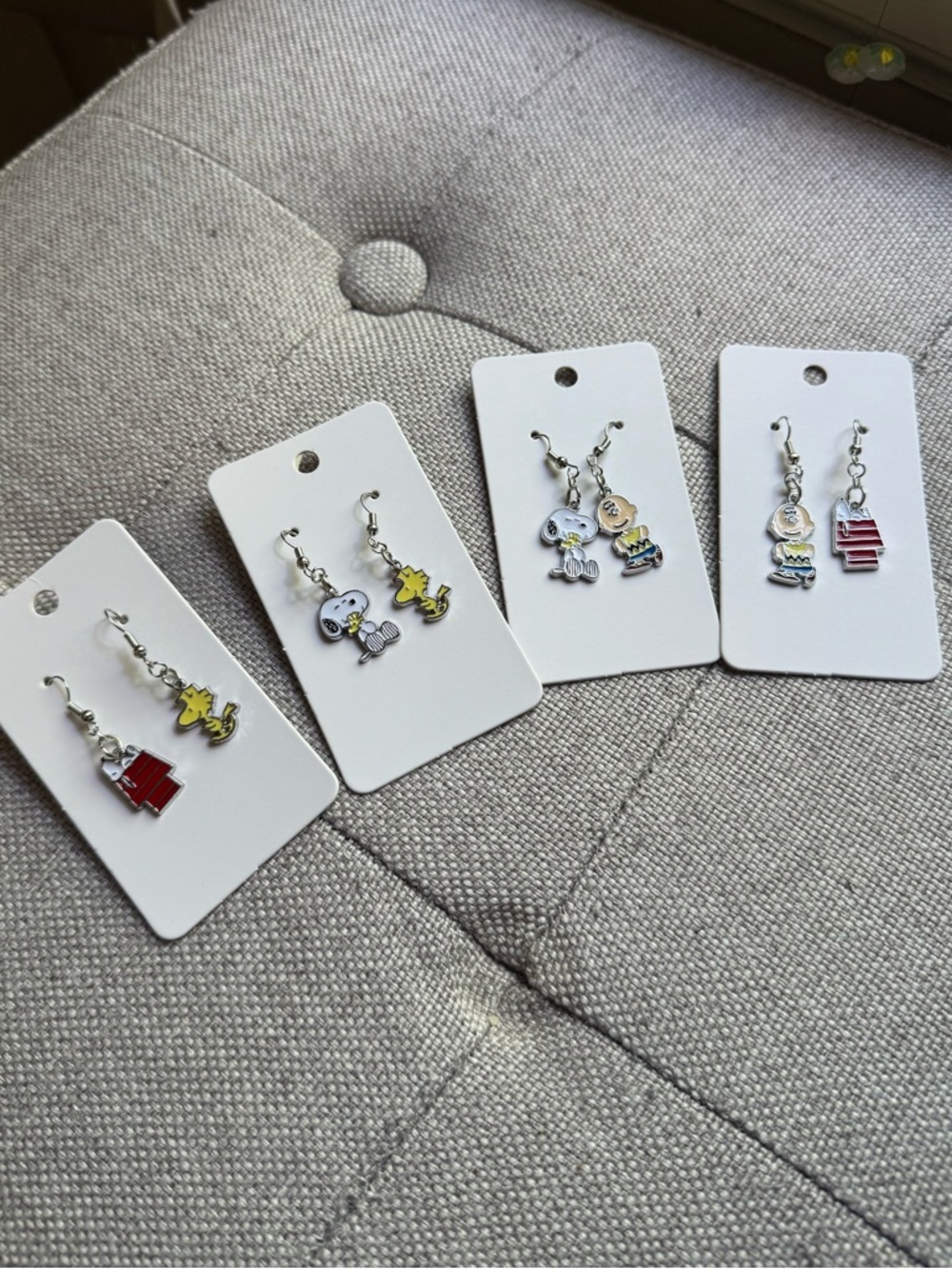 Peanuts Snoopy Charlie Brown Earrings
